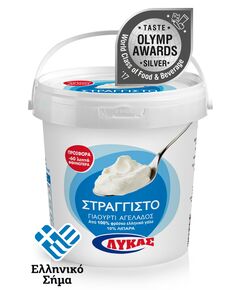 Iaurt Grecesc de Vaca cu 10% Grasime - LYKAS - 1 Kg, 
