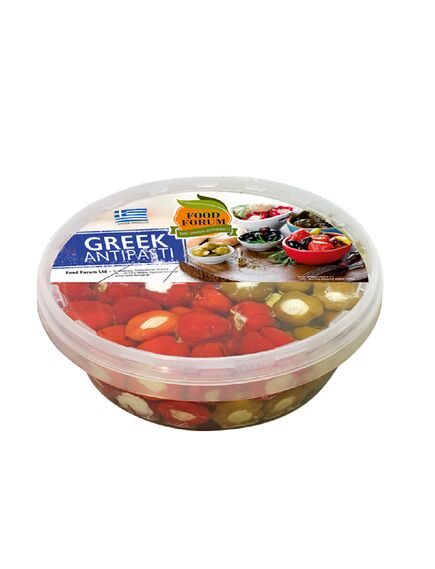 Mix de Mini Gogosari Rosii si Verzi Umpluti cu Branza - FOOD FORUM - 1,85 Kg, 